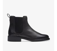 Clarks Womens Cologne Arlo 2 Black Leather Chelsea Boots,Ankle Boots Leather