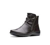 Clarks Women's Cora Pace Ankle Boot, Chocolate, 9 UK