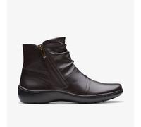 Clarks Womens Cora Pace Chocolate Lea - Brown - Size EU 40