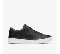 Clarks Womens Craft Cup Walk Black Leather Trainers Leather Sports