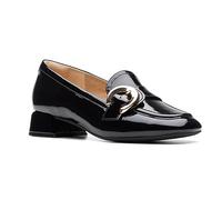 Clarks - Womens Daiss 30 Trim Shoes, Color Black Patent, Size: 4 UK