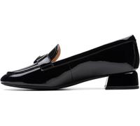 Clarks - Womens Daiss 30 Trim Shoes, Color Black Patent, Size: 5.5 UK