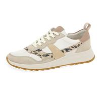 Clarks Women's Dashlite Jazz Sneaker, White Interest, 7.5 UK
