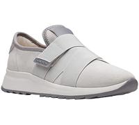 Clarks Women's DashLite Strap Sneaker, Light Grey Combi, 9.5