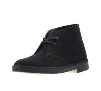 Clarks Women's Desert Boot. Chukka, Black Suede, 9