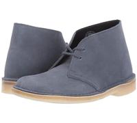 Clarks Women's Desert Chukka Boot, Deep Blue Suede 1, 7.5