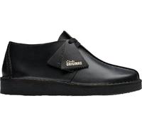 Clarks Women's Desert Trek Oxford, Black Smooth, 3 UK