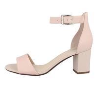 Clarks Women's Deva Mae Pump, Dusty Rose Leather, 4.5 UK
