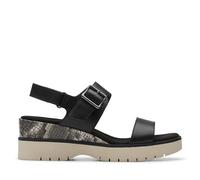 Clarks Women's Diaz Rose, Black Combi Leather, 6.5 UK