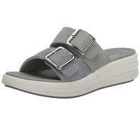 Clarks Women's Drift Buckle Slide Sandal, Lilac Combi, 8 UK