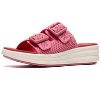 Clarks womens Drift Faye, Pink Textile, 4 UK