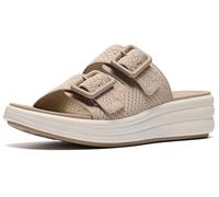 Clarks womens Drift Faye, Sand Textile, 3 UK