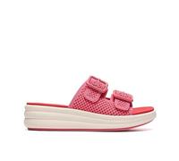 Clarks Women's Drift Faye Slide Sandal, Pink Textile, 7.5 UK