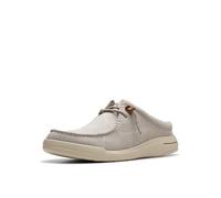Clarks Men's Driftlite Surf Clog, Light Grey Textile, 9 UK