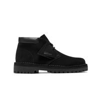Clarks Womens DSRT2456 Rock Black Suede Ankle Boots,Desert Boots,Lace Up