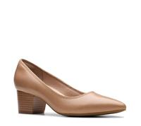 Clarks Women's Ellanie Hope Pump, Warm Beige, 5 UK