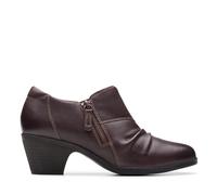 Clarks - Womens Emily 2 Braley Shoes, Color Dark Brown, Size: 5 UK