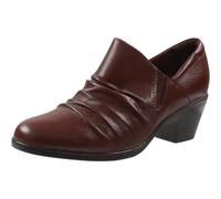 Clarks Women's Emily 2 Cove Pump, British Tan Leather, 5.5