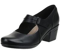 Clarks Women's Emslie Lulin, Black, Medium