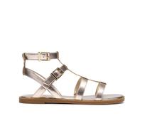 Clarks Women's Erisia Glad Gold Metallic Flat Sandals | Size: 5-Standard Fit Clarks Gold 5-Standard Fit