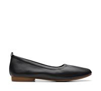 Clarks Fawna Soft Leather Women's Slip On Shoes - Black - Size:UK 5