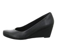 Clarks Women's Flores Tulip Leather Closed Toe Sandals, Black, 5.5 UK