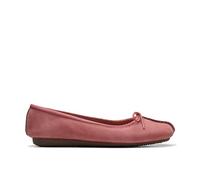 Clarks Women's Freckle Ice Ballet Flats, Dusty Rose NBK, 5.5 UK