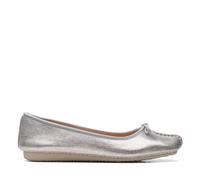 Clarks Ladies Silver Freckle Ice Shoes