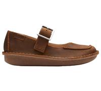 Clarks Women's Funny Bar Loafer Flat, Beeswax Leather, 6 UK