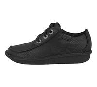 Clarks Women's Funny Dream Derbys, Black Black Leather, 5 UK