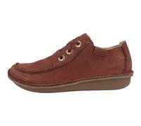 Clarks Women's Funny Dream Mary Jane Flat, Chestnut Nubuck, 4.5 UK