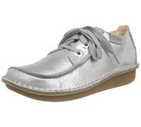 Clarks Women's Funny Dream Oxford, Metallic Grey, 3 UK
