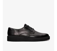 Clarks Women's Glickly Derby2 Oxford, Black Leather, 5.5 UK