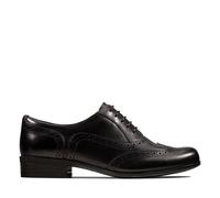 Clarks Women's Hamble Oak Black Leather Brogues, Lace Up | Size: 5.5-Standard Fit Clarks Black 5.5-Standard Fit