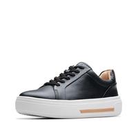 Clarks Womens Hollyhock Walk, Black Leather, 8 Wide