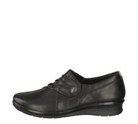 Clarks Women's 26137200 Hope Roxanne Loafer, Black, 9.5 UK
