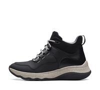 Clarks Women's Jaunt Lo Ankle Boot, Black Leather, 9 UK