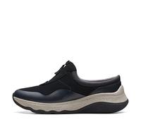 Clarks Women's Jaunt Way Clog, Black Suede, 6 UK