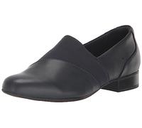 Clarks Women's Juliet Gem Loafer, Navy Leather, 9