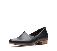 CLARKS Women's Juliet Palm Loafer, Black Leather, 12 W US