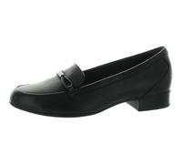 Clarks - Womens Juliet Shine Shoes, Color Black Leather, Size: 3 UK