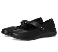 Clarks Women's Kaetlyn Mary Jane Flat, Black Leather, 6 UK