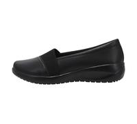 Clarks Women's Kaetlyn Rhea Loafer, Black Leather, 8 UK