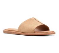 Clarks Women's Karsea Mule Sandal, Light Tan, 9.5