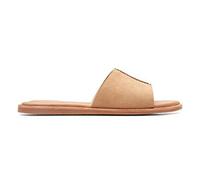Clarks Womens Karsea Mule Slide Sandal, Light Tan Suede, 5 UK