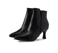 Clarks Women's Kataleyna Glow Ankle Boot, Black Leather, 8.5 UK Wide
