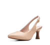 Clarks - Womens Kataleyna Step Shoes, Color Warm Beige, Size: 6.5 UK Wide