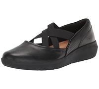 Clarks Women's Kayleigh Cove Mary Jane Flat, Black Combi, 6 UK