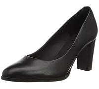 Clarks Women's Kaylin Cara 2 Pump, Black Leather, 5.5 UK