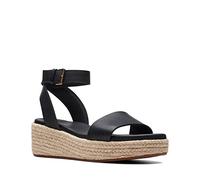 Clarks Women's Kimmei Ivy Platform Sandals, Black, 7.5